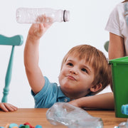 Child learning to recycled | Kerbside Boxes