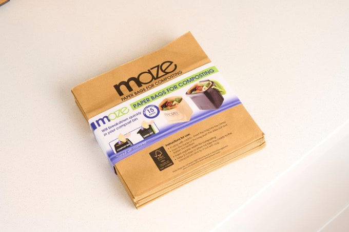 Maze Compostable Paper Bags