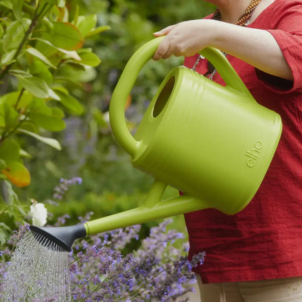 Elho 10L Lime Green Recycled Plastic Watering Can
