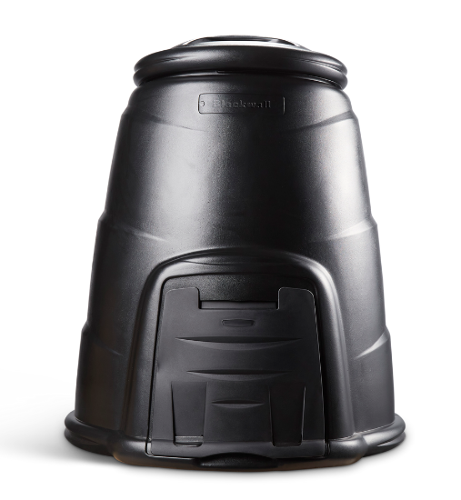 Black Blackwall composter cut out