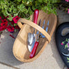 Burgon & Ball - British Bloom Gift-Boxed Trowel and Fork in a Trug