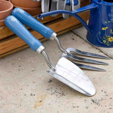 Burgon & Ball - British Meadow Trowel and Fork in situ