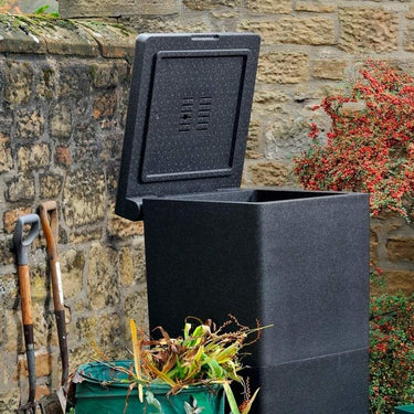 HotBin Mk 2 200 Litre Compost Bin in situ