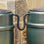 Harcostar 168 Litre Green Water Butt Double Kit in situ | EvenGreener