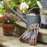Burgon & Ball - Grey Ticking Women's Gardening Gloves by Sophie Conran