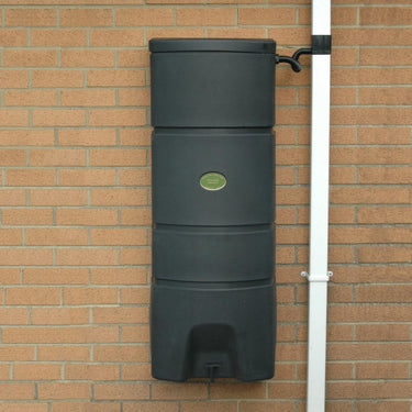 Terracottage 160 Litre Wall Mounted Water Butt | In Situ Shot