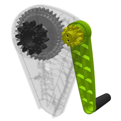 Easy-Turn Gear for Maze 245L Tumbler