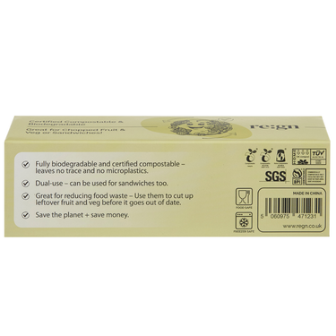 Compostable 4L Food & Freezer Bags - 25 bags