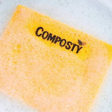 Composty Compostable Jumbo  Pop-Up Sponges - 3 Pack