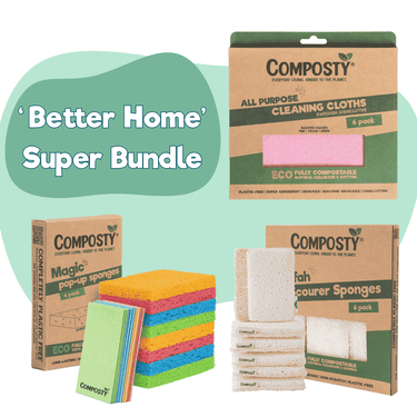 Composty Compostable Cleaning Super Bundle