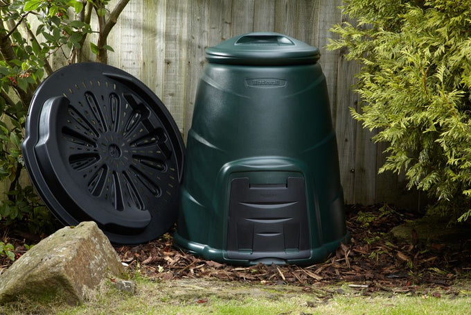 Compst Convertor Blackwall 220 litre Green Compost Converter with Base
