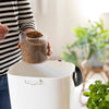 Biolan White Bokashi Bin with 1kg Bokashi