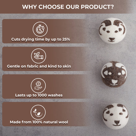 Wool Tumble Dryer Balls