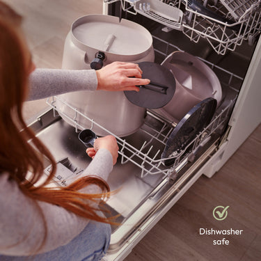 Organko Grey Twin Pack Bokashi Bin with 1kg Bokashi