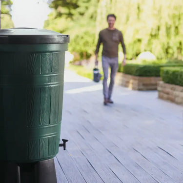 Cloudburst 200 Litre Water Butt Kit Lifestyle | EvenGreener