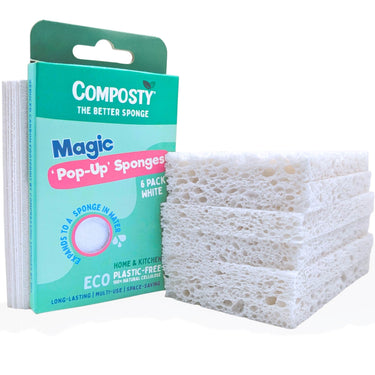 Magic ‘Pop-Up’ Eco Sponges - 12 pack