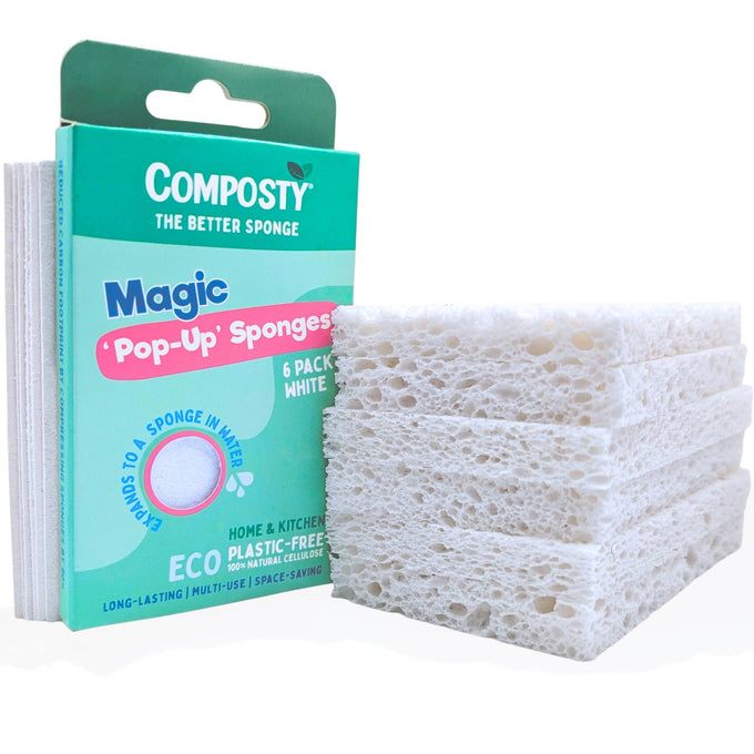 Magic ‘Pop-Up’ Eco Sponges - 12 pack