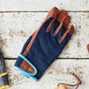 Burgon & Ball - Denim Men's Gardening Gloves – M/L