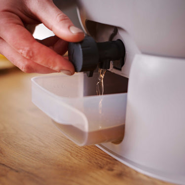 Organko Grey Twin Pack Bokashi Bin with 1kg Bokashi