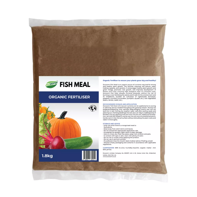Ecoworm 1.8kg Fish Meal Organic Fertiliser
