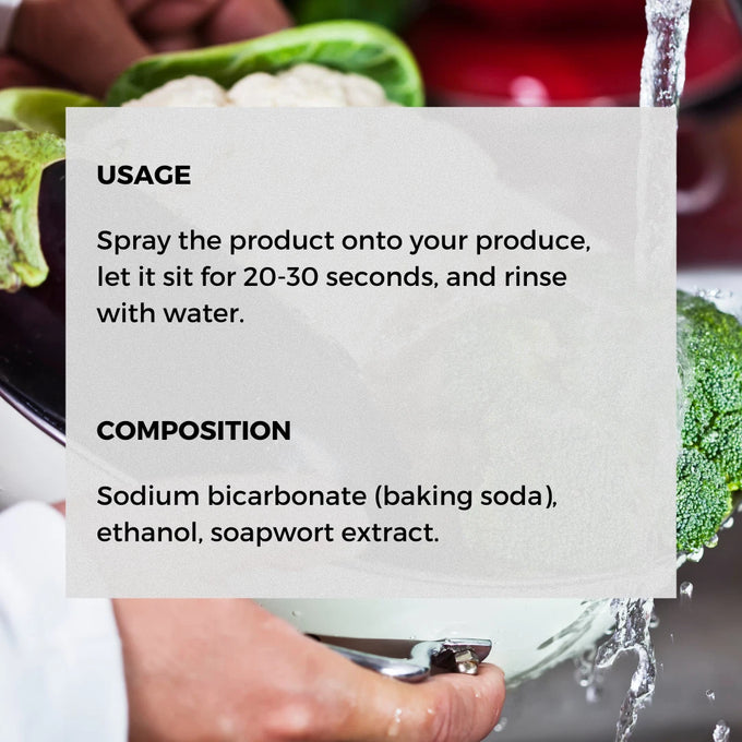 Ecoworm 480ml Fruit & Veg Wash