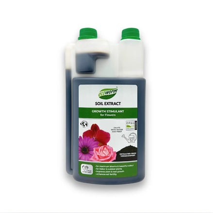 Ecoworm 1 litre Soil Extract for Flowers