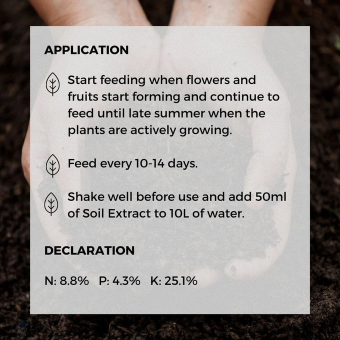 Ecoworm 1 litre Soil Extract for Tomatoes & Peppers