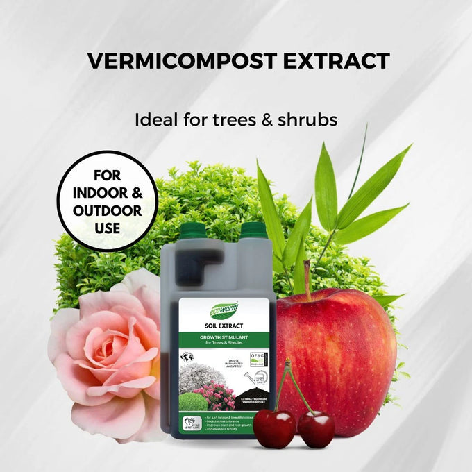 Ecoworm 1 litre Soil Extract for Trees & Shrubs