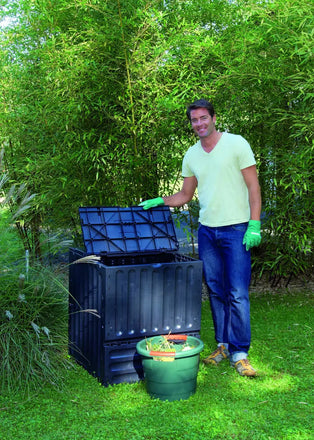 Graf Eco-King 400 Litre Black Compost Bin