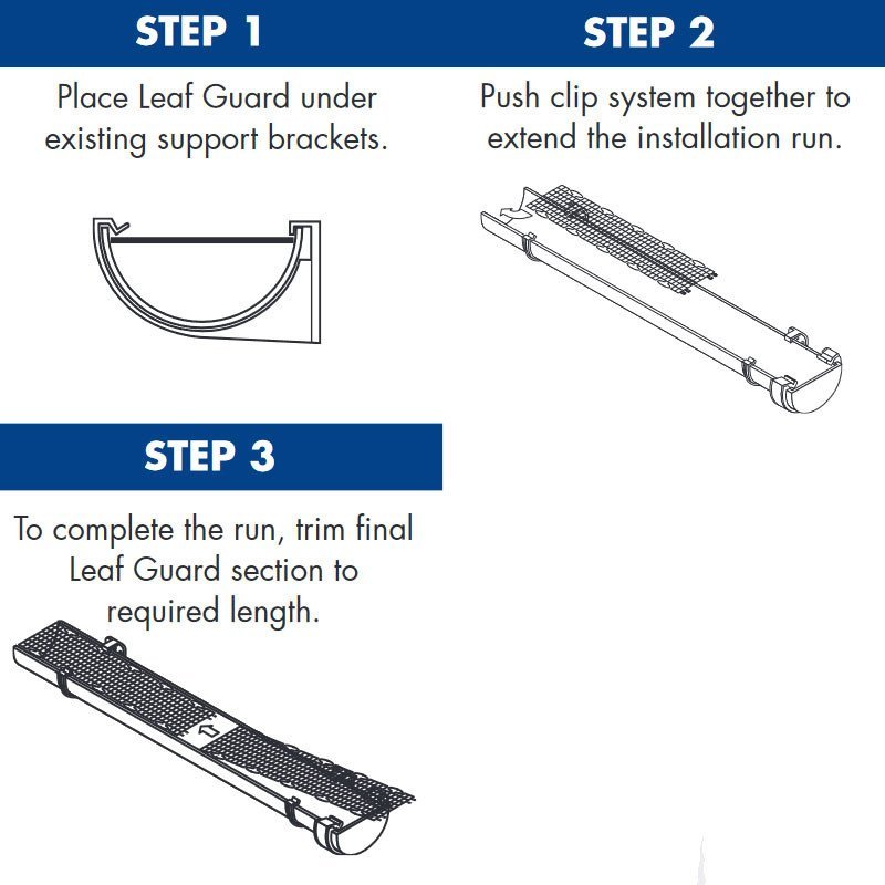 Flo Guard Pvc Floplast Floguard Gutter Guard - 5m Pack