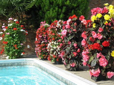 Flower Tower Vertical Floor Standing Planter