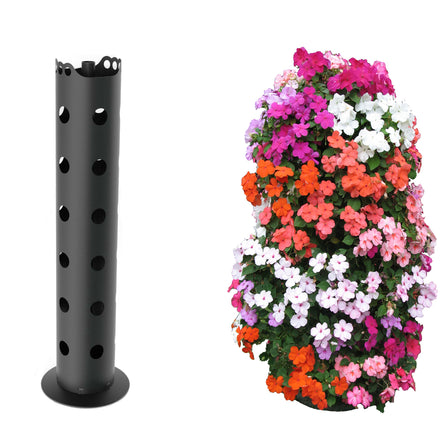 Flower Tower Vertical Floor Standing Planter 2 Pack