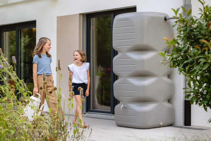 Graf Cubus 1000 Litre Grey Garden Tank