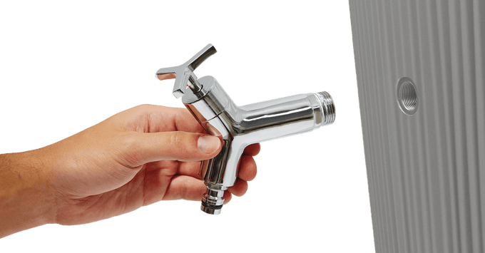 Graf Linus 2-in-1 Grey 220 Litre Water Tank