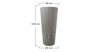 Garantia Linus 2-in-1 Grey 220 Litre Water Tank