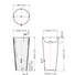 Garantia Linus 2-in-1 Grey 220 Litre Water Tank