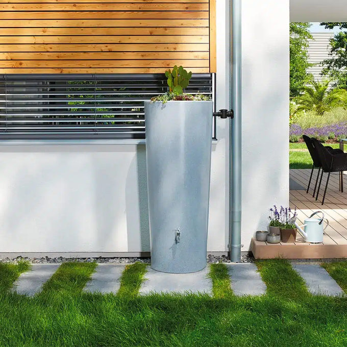 Garantia 2-in-1 350 Litre Silver Water Tank