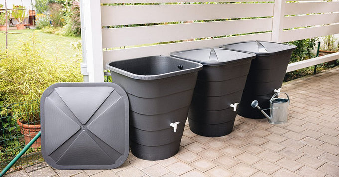 Graf Ibiza 300 litre Water Butt Kit