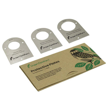 Green Feathers Solar Powered WiFi Bird Box HD Camera Complete Pack