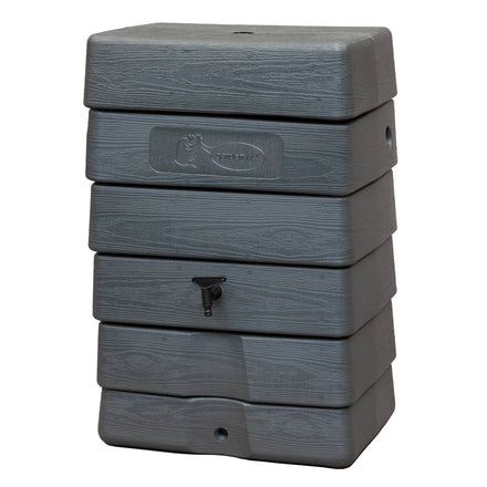 168 Litre Grey Wall Tank Double Kit