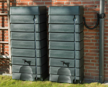 276 Litre Grey Wall Tank Double Kit