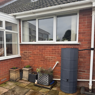 Strata 200 Litre Graphite Aqua Tower Water Butt Kit