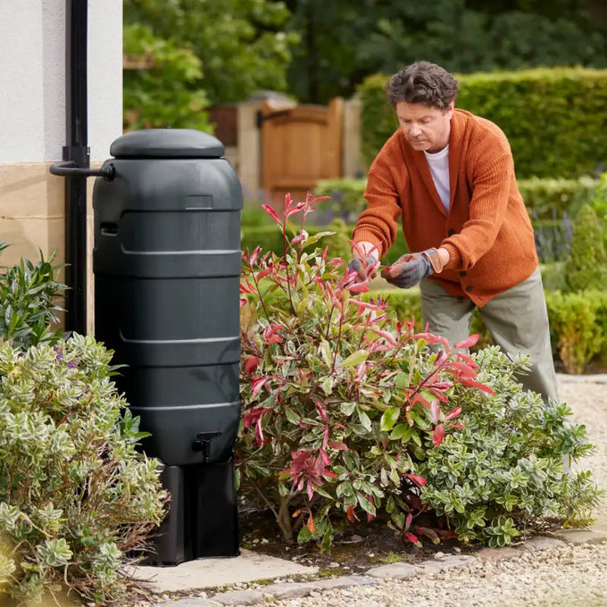 Mini Rainsaver 100 Litre Black Water Butt Kit