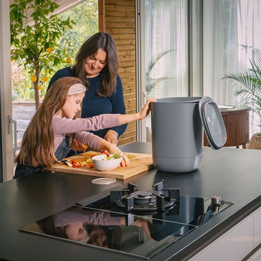 Plastia Twin Pack Bokashi Bin with 1kg Bokashi