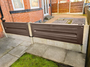 Prestige 100 Litre Oak Fence Tank
