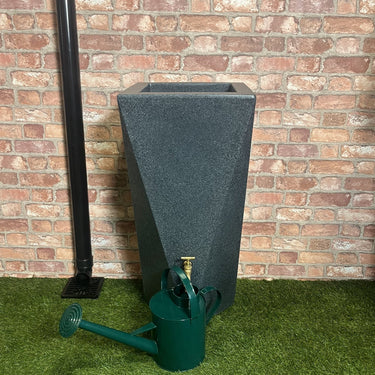 Prestige 100 Litre Manhatten Twist Grey Marble Water Butt