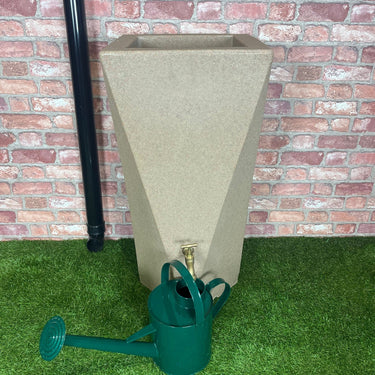 Prestige 100 Litre Manhatten Twist Sandstone Water Butt