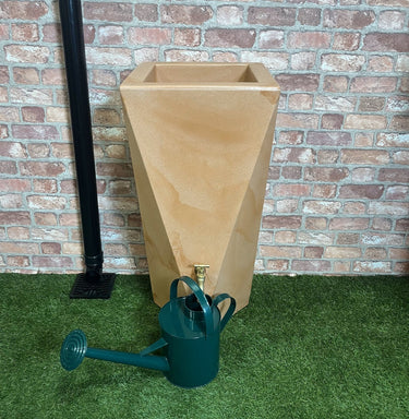 Prestige 100 Litre Manhattan Twist Washed Terracotta Water Butt