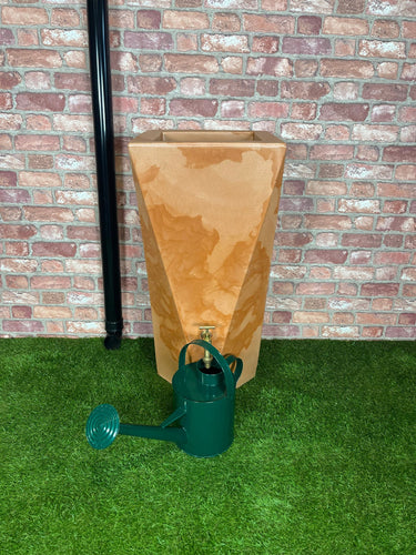 Prestige 100 Litre Manhattan Twist Washed Terracotta Water Butt