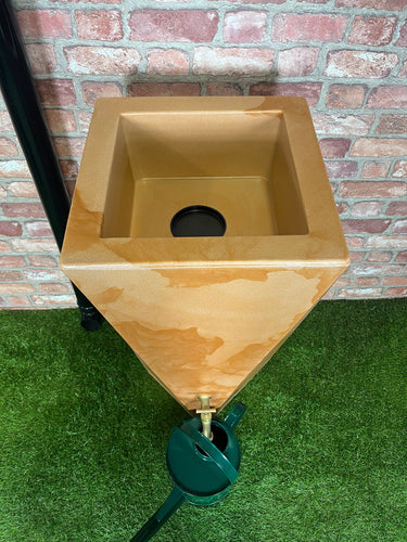 Prestige 100 Litre Manhattan Twist Washed Terracotta Water Butt